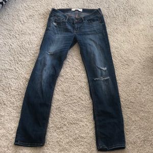Hollister distressed jeans